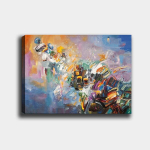 Reproduktsioon l&otilde;uendil Abstraktsioon