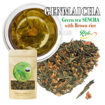 GEMAICHA - Roheline tee Sencha, koos r&ouml;stitud riisiga, 100 g