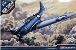 Liimitav mudel Academy 12335 USN SBD-2 "Midway" 1/48