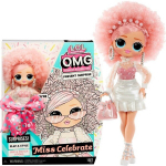 Nukk L.O.L. Surprise OMG Birthday Doll - Miss Celebrate - Present Surprise