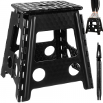 Kokkupandav taburet must-valge 39cm