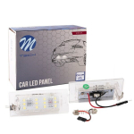Registreerimism&auml;rgi valgustusmoodul M-Tech Led license plate light LP-E5383