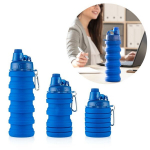 Kokkupandav spordipudel silikoon 500ml
