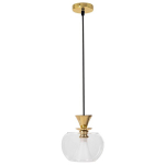 Laelamp rippuv klaaspall App902-1CP