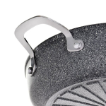Pann Frying Pan Ballarini Salina Granitium, Deep with 2 handles, Granite, 28 cm 75002-810-0