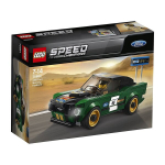 75884 LEGO&reg; SPEED CHAMPIONS 1968 aasta Ford Mustang Fastback