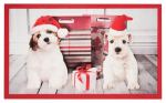 Uksematt Hanse Home Printy Christmas Dogs I, 45x75 cm