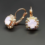 Swarovski kristallidega kaunistatud k&otilde;rvar&otilde;ngad DiamondSky Glory II (Rose Water Opal)