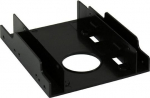 LC-Power Drive bay adapter for HDD or SSD: 3.5" to 2x 2.5" (LC-ADA-35-225)