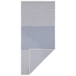 Kahepoolne vaip - matt NORTHRUGS Twin Supreme Blue Cream, 80x350 cm