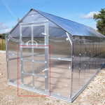 Kasvuhoone t&auml;iendavad uksed KLASIKA HOUSE