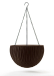 Keter plastikust ampel Hanging Sphere, pruun, 35x35x22 cm