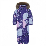 Huppa Laste talvekombe KEIRA, lilac pattern