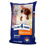 Club 4 Paws Premium kuivtoit keskmist kasvu koertele