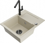 Graniidist k&ouml;&ouml;givalamu Mexen Enzo koos segisti ja sifooniga, Beež+Must