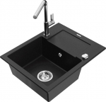 Graniidist k&ouml;&ouml;givalamu Mexen Enzo koos segisti ja sifooniga, Black+Chrome