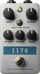 Universal Audio kitarripedaal UAFX 1176 stuudiokompressori pedaal