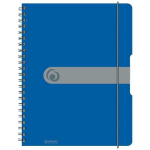 Spiraalkaustik A4/80 ruuduline Herlitz pl. sinine