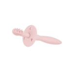 Silikoonist hambahari koos n&auml;rimisleluga ja &uuml;mbrisega Canpol Babies, 51/500, pink