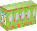 LED pirnid G.LUX GR-LED-C37-8W 4000K, 10 tk. pakett