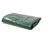 vidaXL present, 650 g/m&sup2; 6 x 8 m, roheline