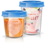 Kaantega anumad beebitoidu/piima hoidmiseks Philips Avent SCF721/20, 20 tk