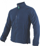 Fleece-sweatshirt Polar na Zamek BARRY Granatowy 2XL