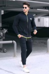 Meeste spordidress Monero, must