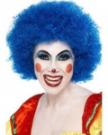Sinine parukas "Crazy Clown"