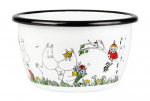 Muurla Muumi emailiga kausi v&auml;rvid Happy Family 3Dl