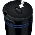 Termotass 360ml Manq Lamart LT40500, must/sinine