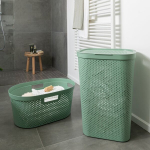 Pesukorv Infinity Recycled 60L 44x35x60cm, roheline