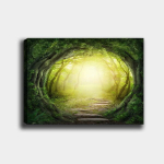 Pilt l&otilde;uendil Valgus metsa l&otilde;pus