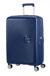 American Tourister keskmine reisikohver Soundbox Spinner Expandable 67cm, sinine