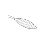 Kala grillrest Mastergrill & Party, 41x10 cm