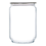 Purk koos halli kaanega Luminarc Plano, 1 l