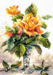 Tikkimiskomplekt Magic Needle "Yellow Roses" 40-79