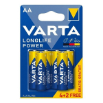 Varta leelispatareid AA Longlife Power (6tk)