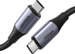 UGREEN US355 USB-C to USB-C 3.1 Gen.2, PD, 5A, 100W, 4K, 10Gbps, 1m (black)