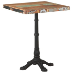 vidaXL bistroolaud, 60 x 60 x 76 cm, taastatud puit
