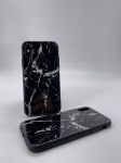 Telefoni&uuml;mbris Marmor Samsung A21S-le, must marmor