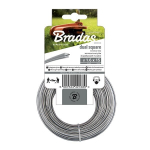 Trimmeri j&otilde;hv Bradas RIPPER DUAL Square, 3,0mm x 100m