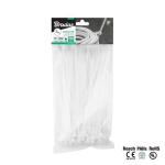 Kaablisidemed Bradas 7,6 x 250 mm, 100 tk., avatavad, Neutral