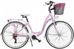 Jalgratas AZIMUT Sarema 26" ALU TX-6 2021, roosa
