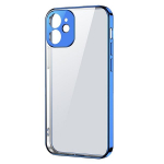 Joyroom New Beauty Series ultra thin case with electroplated frame for iPhone 12 Pro dark-blue (JR-BP743) (Light blue || Niebieski \ iPhone 12 Pro)