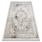 Vaip TULS kaasaegne, strukturalny, tupsud 51321 Vintage, rosett, pestud beež / hall