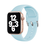 Apple Watch Active Silikoon Rihm &ndash; Helesinine 38/40/41mm
