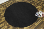 Vaip Hanse Home Nasty Black, 133x133 cm
