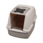 Kassi liivakast Hagen, 57x43x46 cm, beež/hall