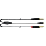 Cordial, Aux 3.5 mm/Aux 6.3 mm, 1.5 m